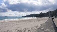 下田市 砂浜の清掃イベント