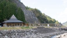 道の駅併設進撃の巨人