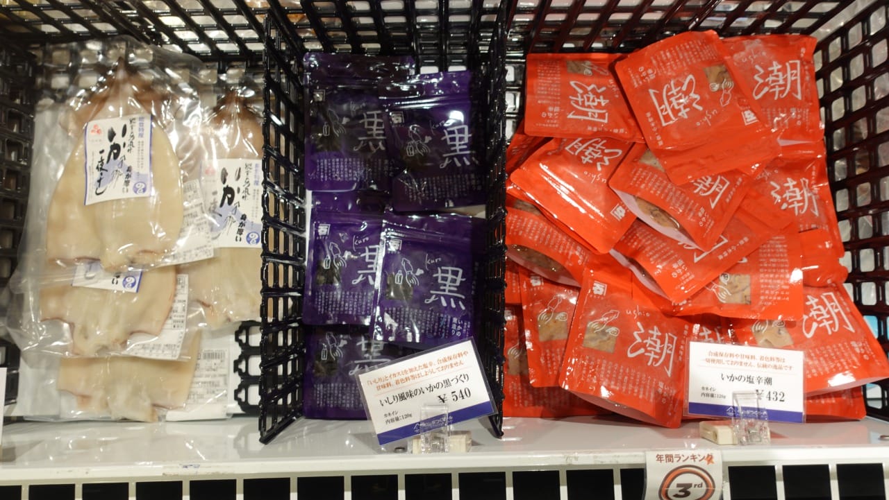 イカの駅つくモール