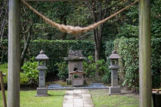 仙厳園　猫神社