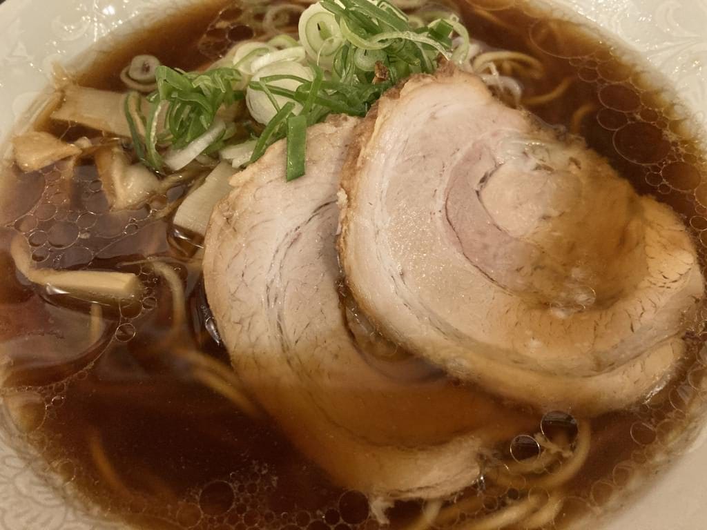 米子駅の牛骨ラーメン