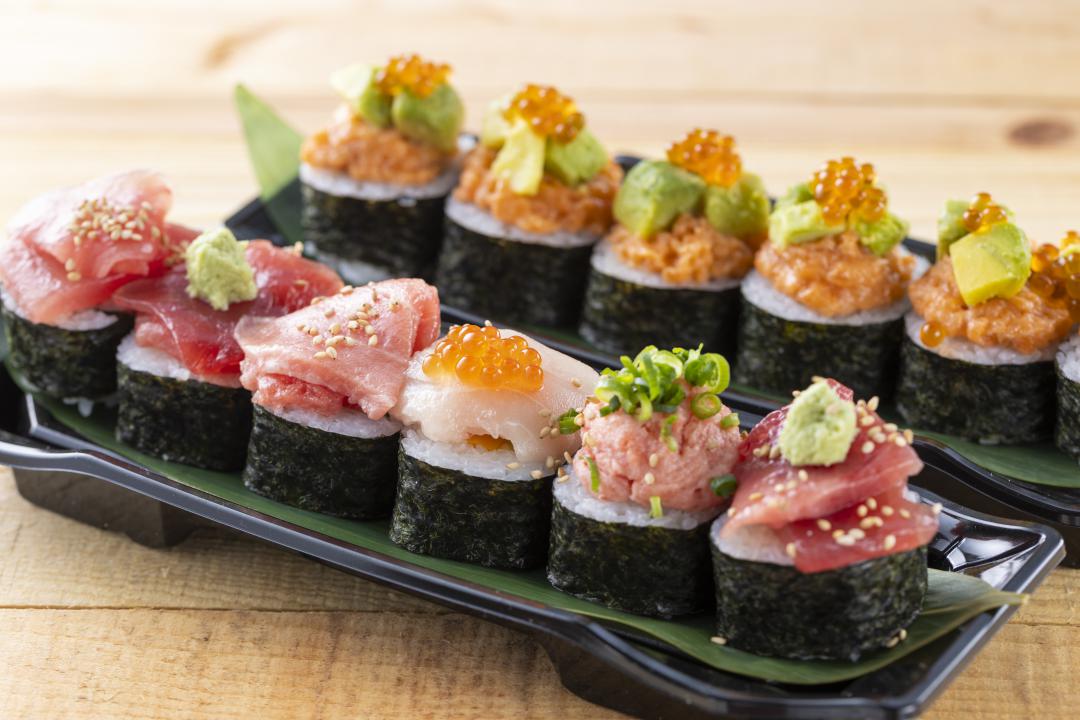 熱海のひとくちお寿司巻き