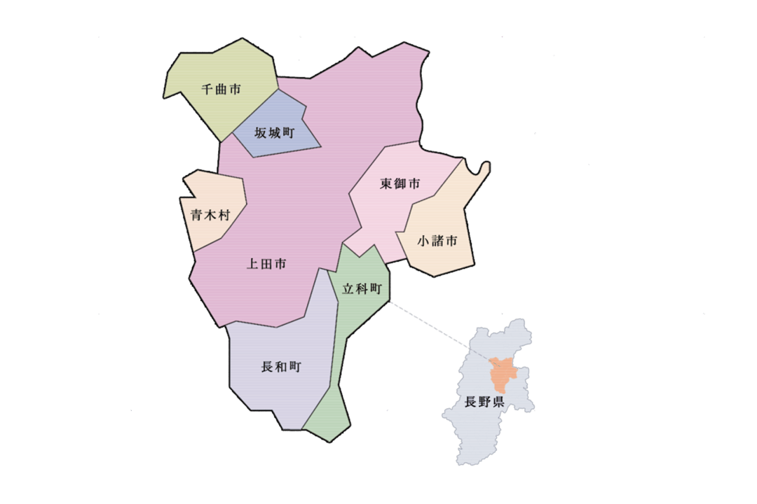 千曲川ワインバレー 構成地域