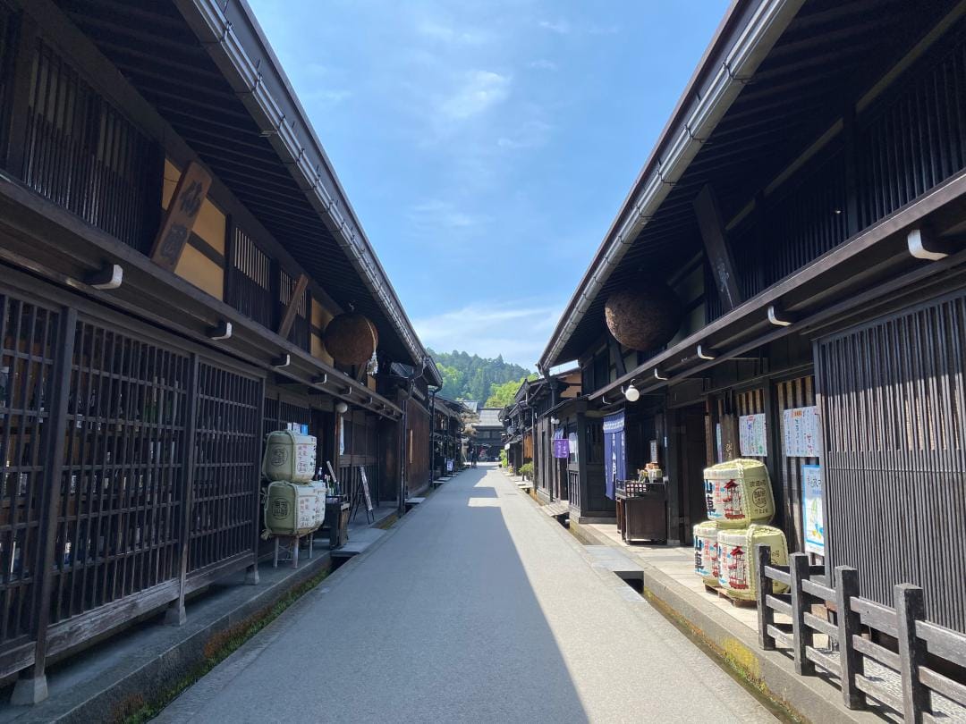 飛騨高山で地酒飲み比べ