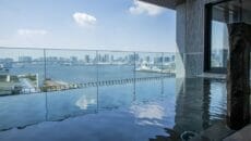 都市型リゾートホテル「ラビスタ東京ベイ」温泉露天風呂