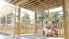 飛騨高山の桜山八幡宮の風鈴まつり