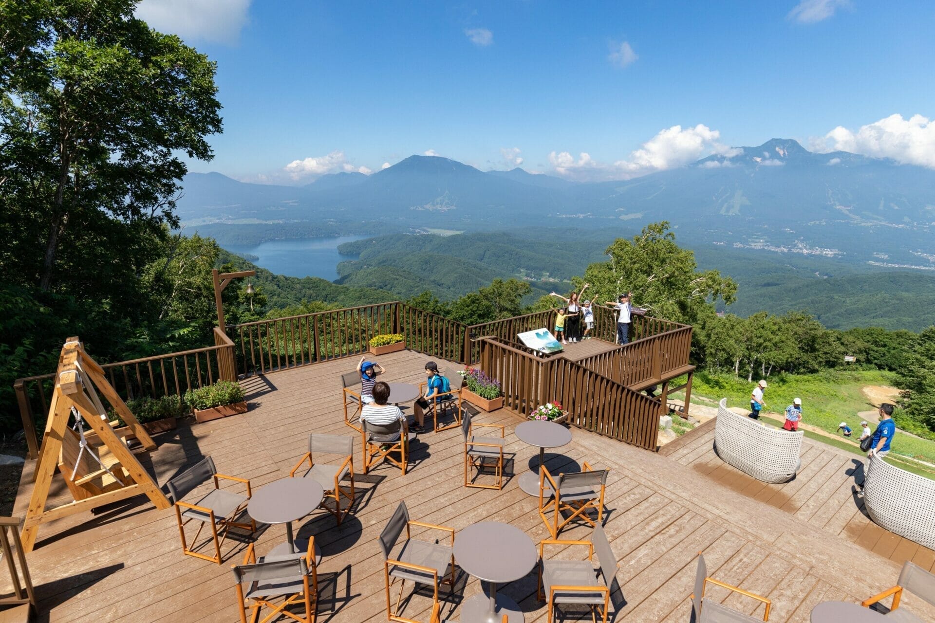 斑尾の野尻湖テラス