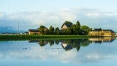 散居村の楽土庵の改修前