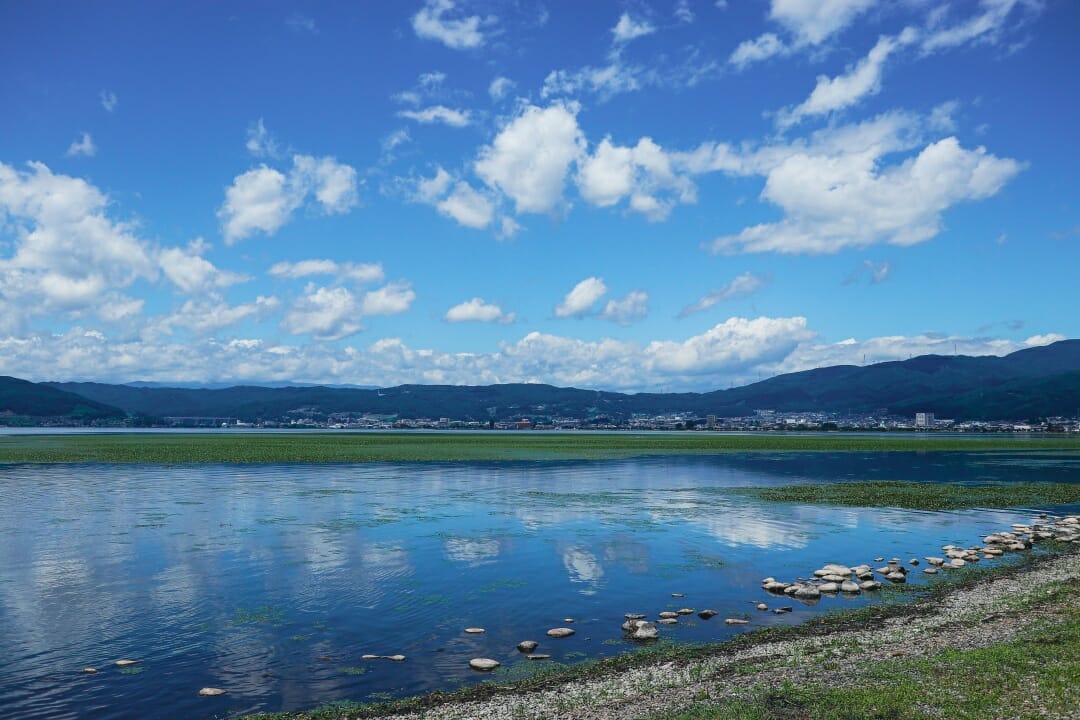 掌編小説 諏訪湖