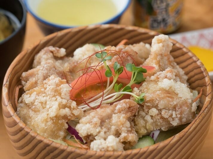 土佐丼 柚子酢鶏丼
