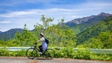 奥飛騨温泉郷のE-bike体験