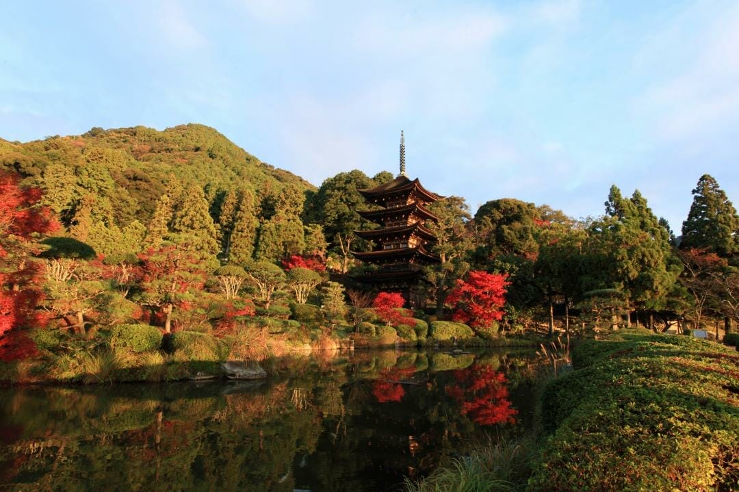 瑠璃光寺 五重塔