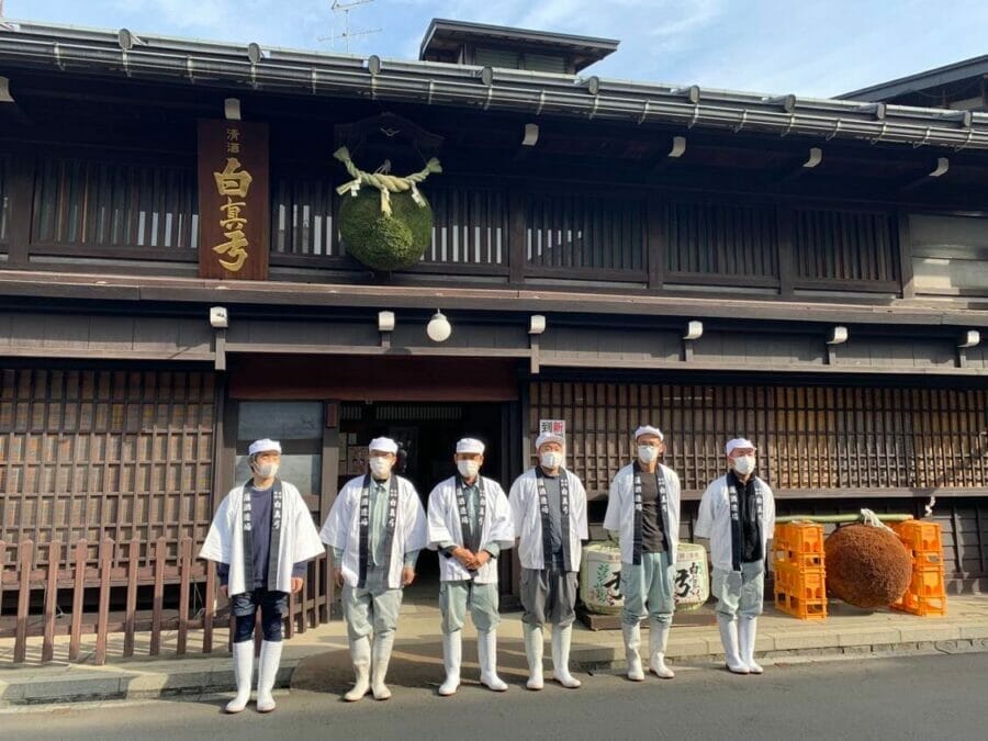 飛騨古川の酒蔵