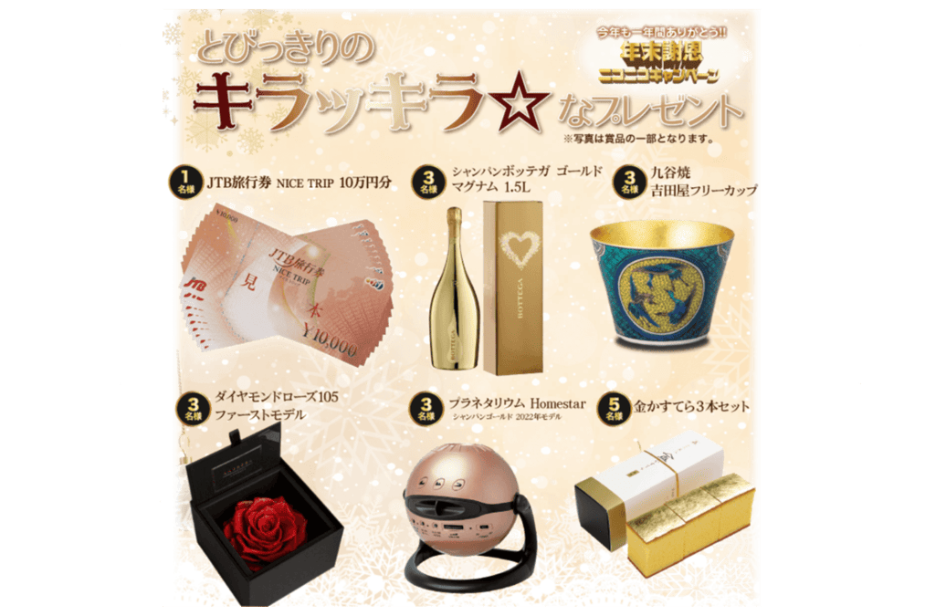 ニコニコレンタカー年末謝恩キャンペーン