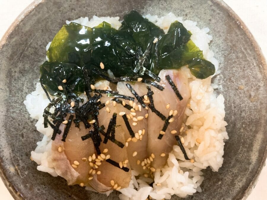 中泊メバル漬けめし