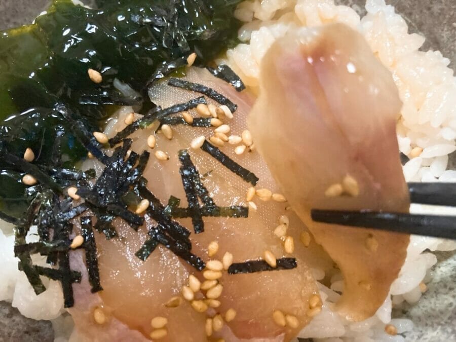 中泊メバル漬けめし