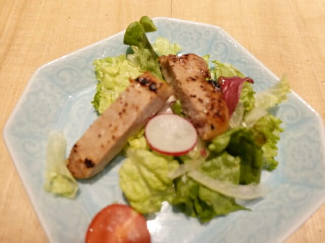 黒部名水ポークの正油麹焼き