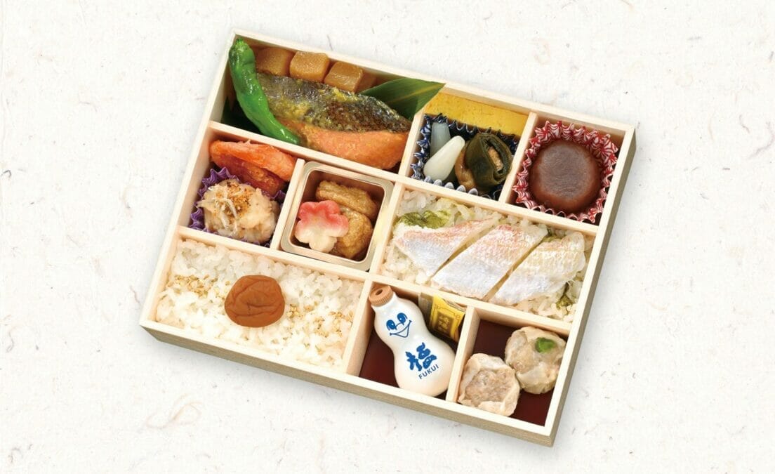 福井県と崎陽軒のコラボ弁当 福笑御前