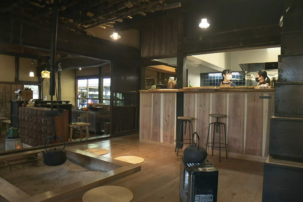 川内村の古民家カフェ
