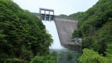 みなかみ町のダム　放流イベント