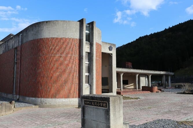 震災遺構 大川小学校