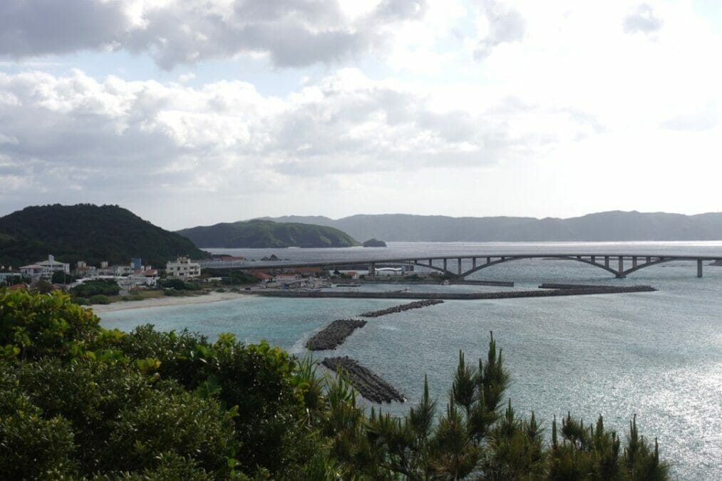 沖縄離島 慶良間諸島の阿嘉島からの眺望
