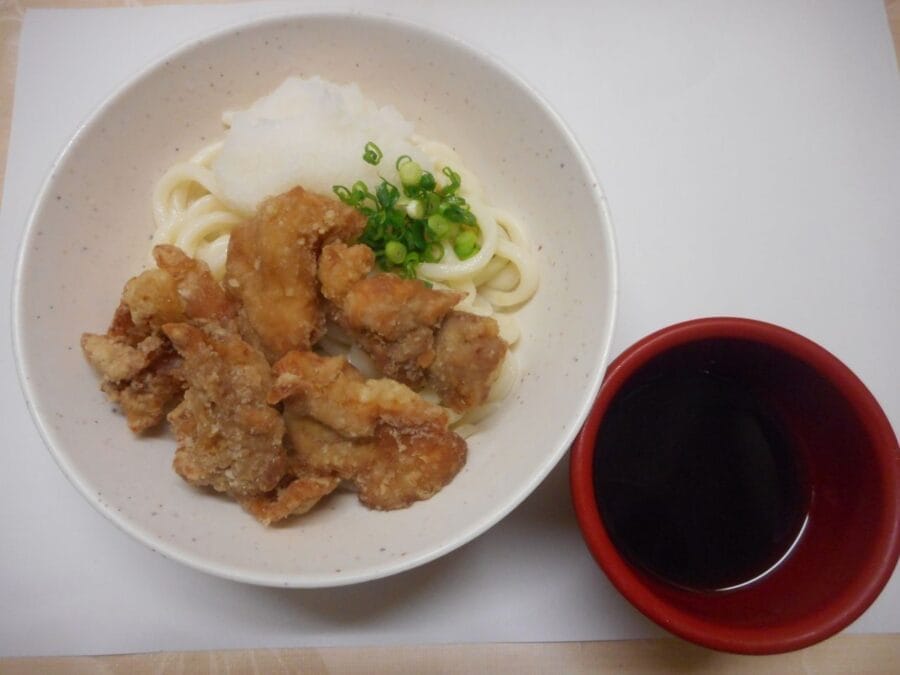 コーチン唐揚げぶっかけ