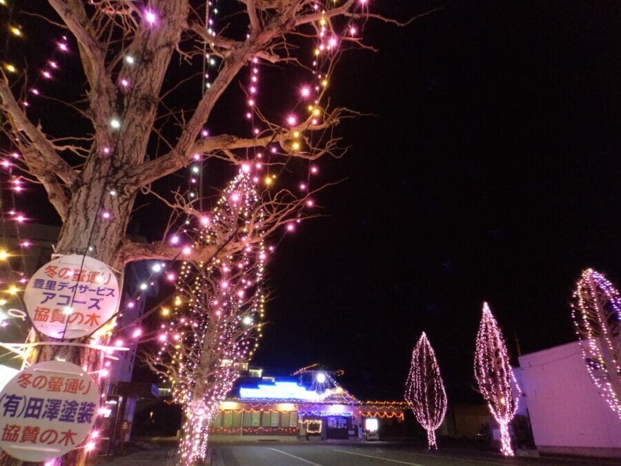 豊郷町イルミネーション