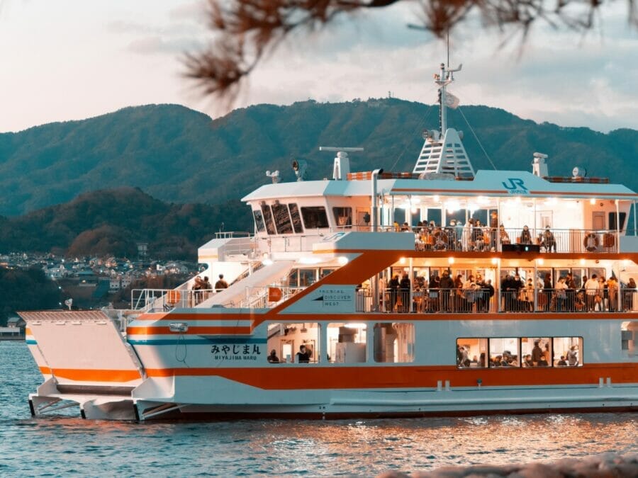 宮島訪問税 宮島フェリー