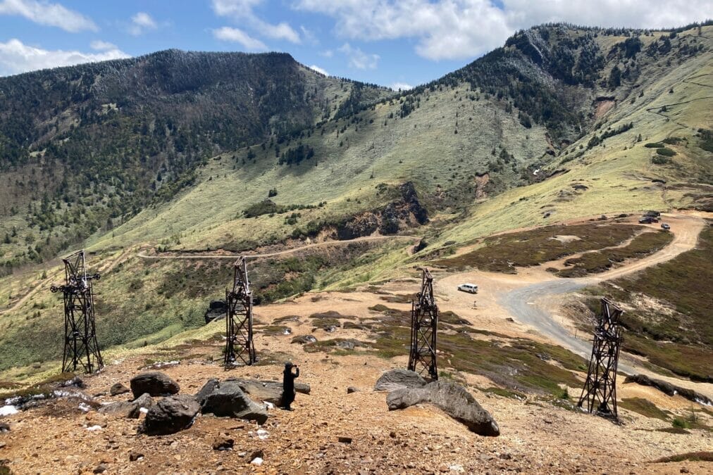 嬬恋村観光協会フォトツアー 毛無山からみた毛無峠