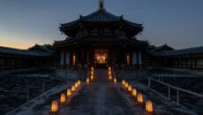 世界遺産ｰ薬師寺、夜間特別参拝「秋夜の奈良旅2023」
