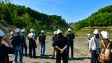 厚真町震災プログラム、被災地ガイド