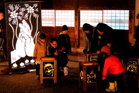 奈良井宿の灯篭