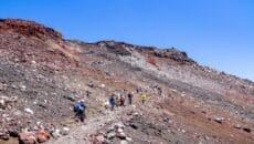 富士山登山　富士宮口から