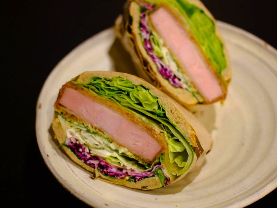 宇都宮市役所レストランのサンドイッチ