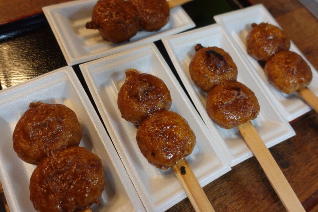 妻籠宿の五平餅