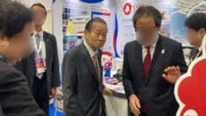 全国旅行業協会の会長として二階元幹事長が旅の祭典を視察