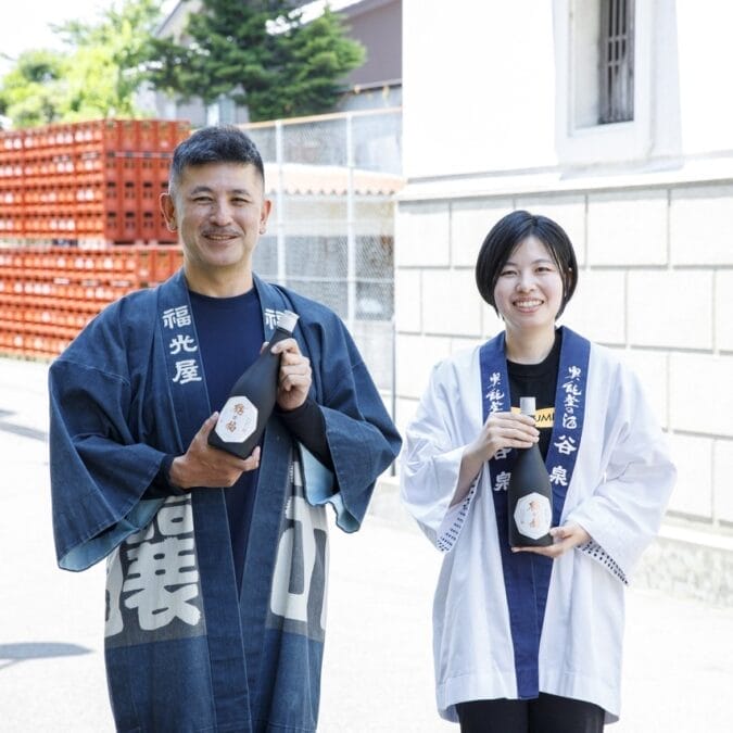 福光屋・板谷和彦杜氏と鶴野酒造店・鶴野薫子杜氏