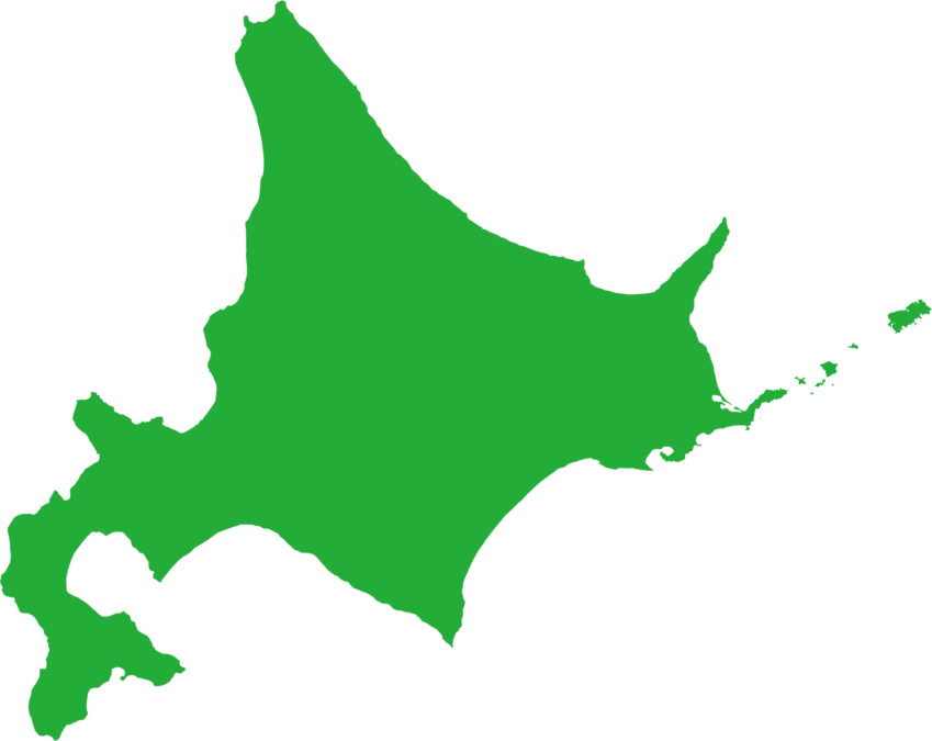 北海道の地図