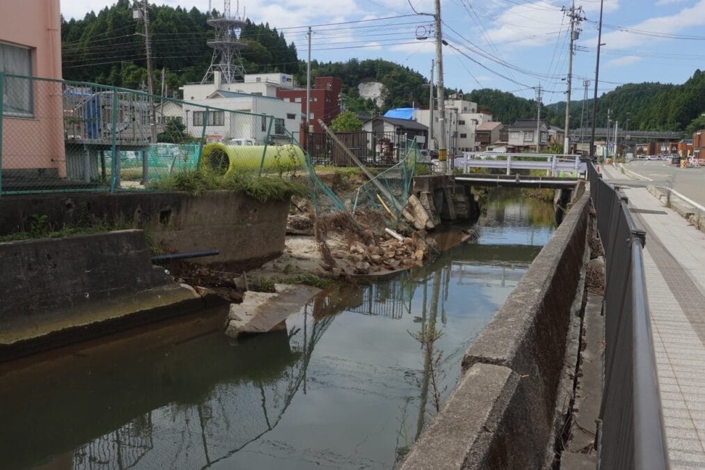 能登町の山田川