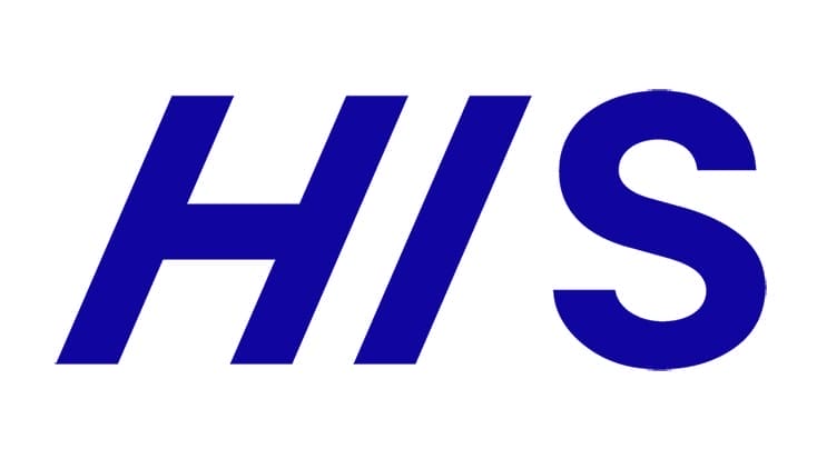 HIS　エイチ・アイ・エス　ロゴ