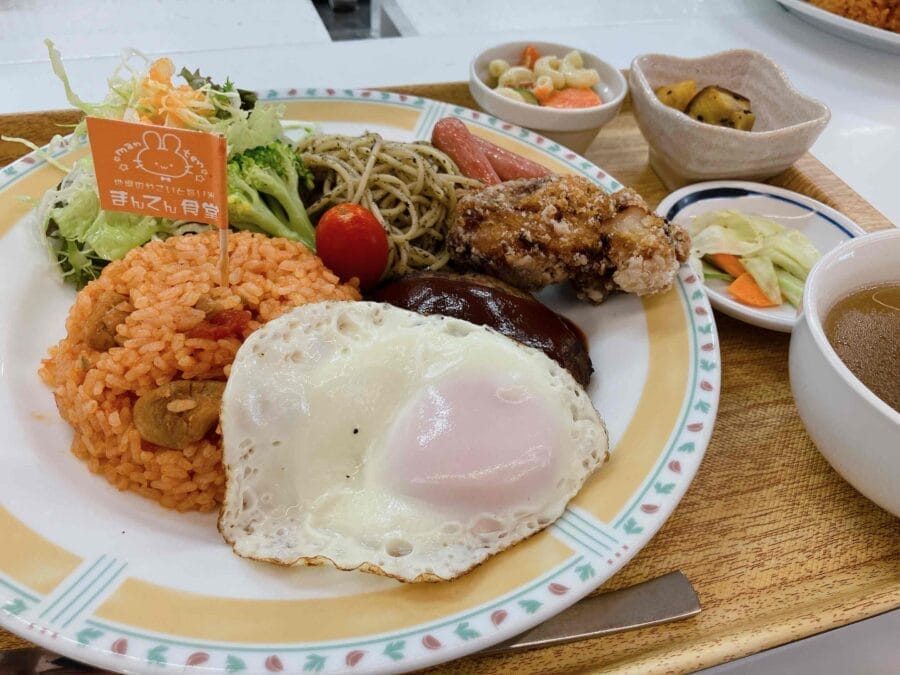 八潮市役所2階 まんてん食堂の日替わりランチ