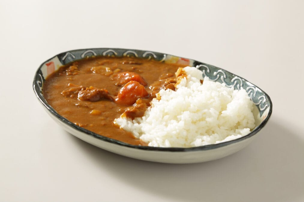 市役所の食堂メニュー　日替わり定食　カレー