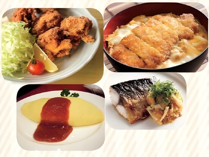 小牧市役所の食堂のメニュー