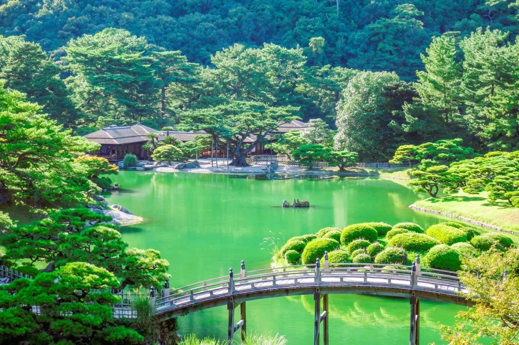 日本庭園（栗林公園）