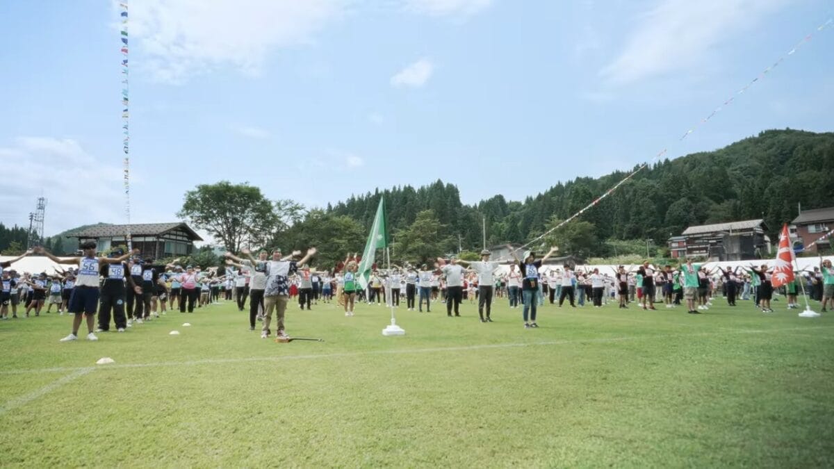運動会の様子(大地の運動会)